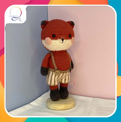 SUPER BIG ANIMALS BIG FOX IN CLOTHES