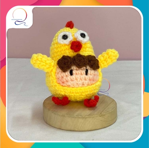 FRUIT GIRL CHICKEN-yellow