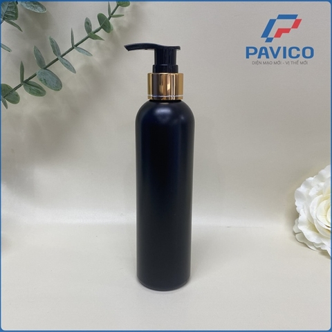 Chai nhựa HDPE 100ML-250ML TRẮNG ĐEN