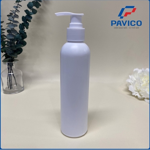 Chai nhựa HDPE 100ML-250ML TRẮNG ĐEN