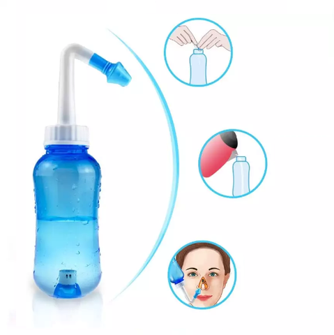 Bộ dụng cụ vệ sinh mũi/bình xịt rửa mũi/chai rửa mũi