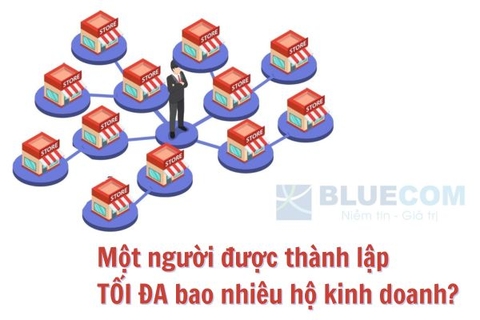 Một người được thành lập tối đa bao nhiêu hộ kinh doanh?