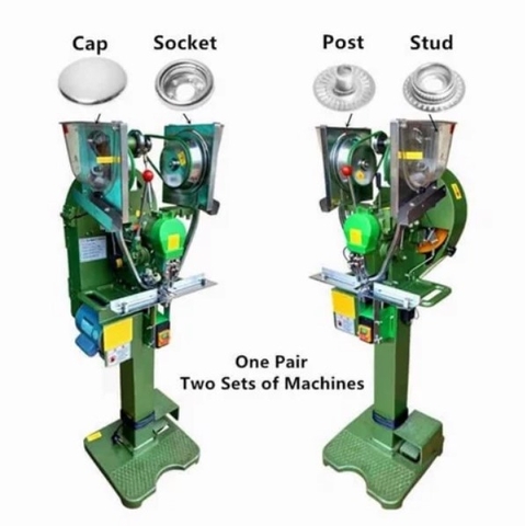 Máy đóng nút bấm kim loại cho quần áo RM-S2F