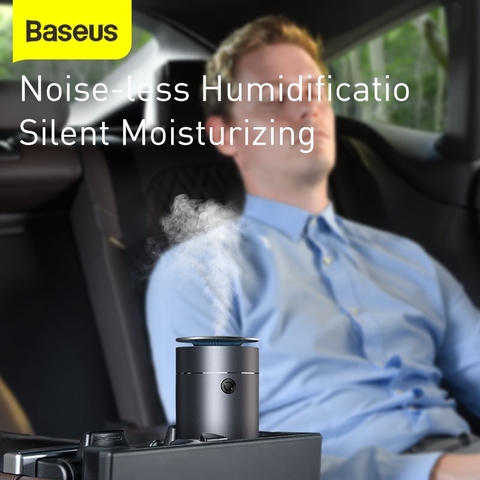 Máy phun sương tạo ẩm, xông tinh dầu mini dùng cho xe hơi Baseus Time Aromatherapy Humidifie