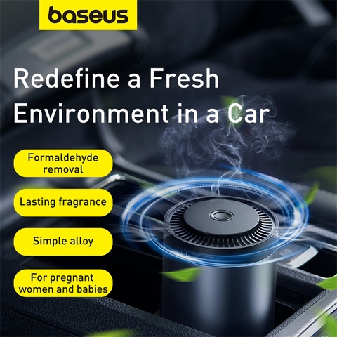 Sáp Lọc Không Khí Ô Tô / Nhà Cửa Baseus Ripple Series Car CupHolder Air Freshener (with Formaldehyde Purification Function)