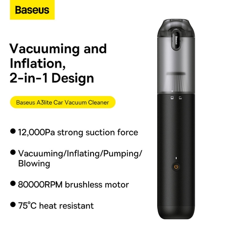 Máy hút bụi cầm tay Baseus A3lite Car Vacuum Cleaner