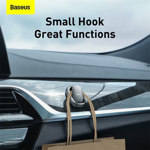 Miếng dán treo móc đồ đa năng Baseus Beetle Vehicle Hook (2pcs)