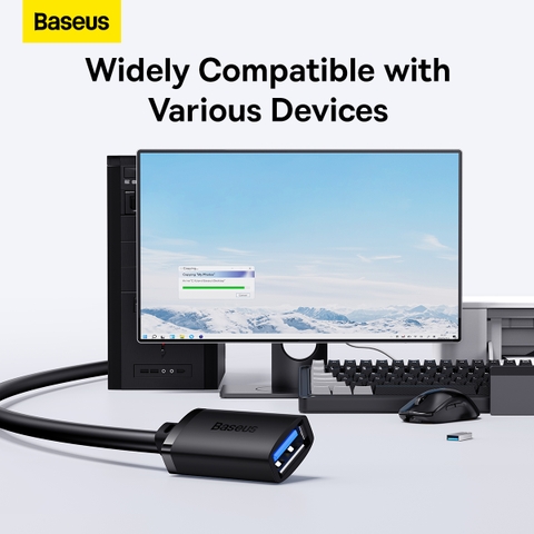 Cáp Nối Dài USB Tiện Lợi Baseus AirJoy Series USB3.0 Extension Cable