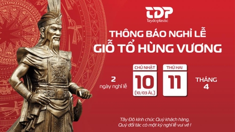 THÔNG BÁO LỊCH NGHỈ GIỖ TỔ HÙNG VƯƠNG????