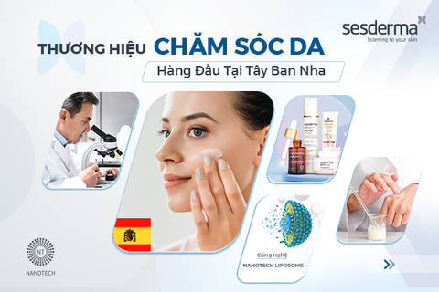 CÂU CHUYỆN THƯƠNG HIỆU DƯỢC MỸ PHẨM SESDERMA 33 NĂM CHO MỘT HÀNH TRÌNH!