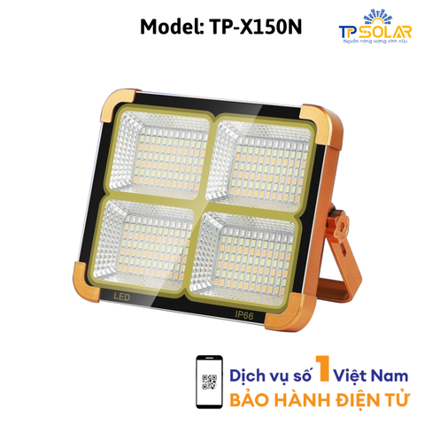 Đèn Đa Năng Xách Tay Năng Lượng Mặt Trời TP Solar TP-X150N Bản Nâng cấp mới nhất 2023