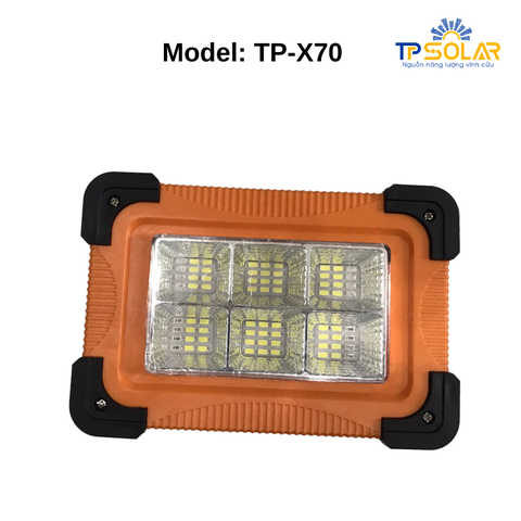 Đèn Xách Tay Đa Năng Năng Lượng Mặt Trời TP Solar TP-X70