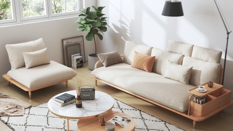 Tổng hợp sofa gỗ tự nhiên - TAM Furniture