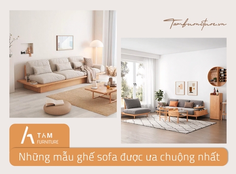 Những mẫu sofa được ưa chuộng nhất năm 2023