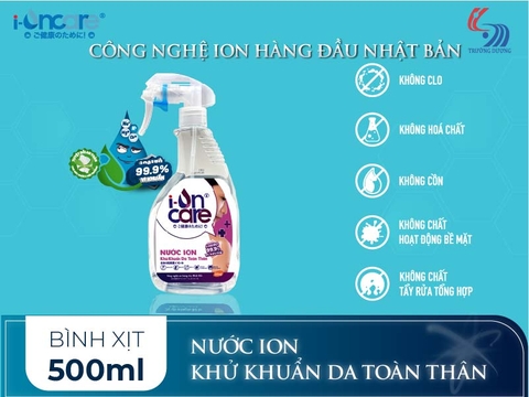 Nước ION Khử khuẩn da toàn thân