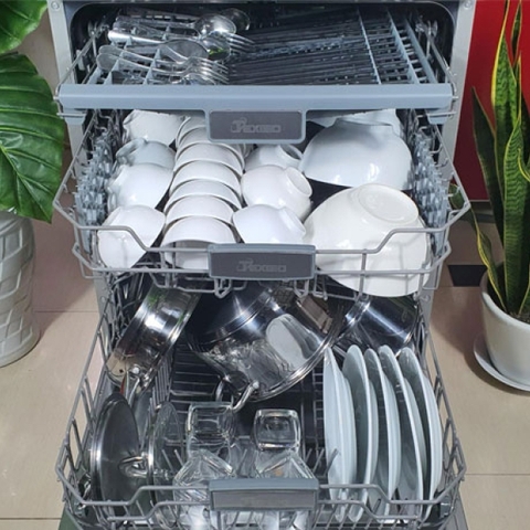 Máy rửa bát Texgio Dishwasher TGBI036T - 15 Bộ Tự Động Mở Cửa