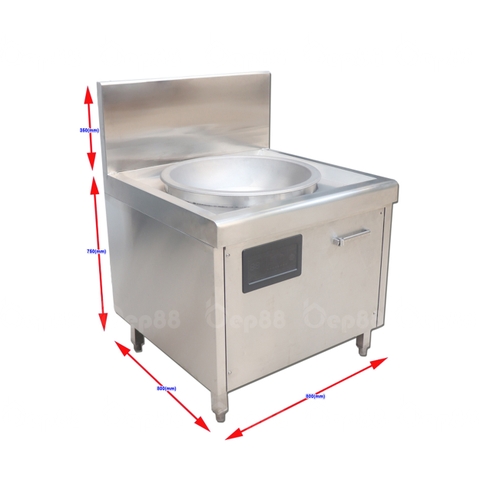 Bếp từ công nghiệp liền chảo 12kw