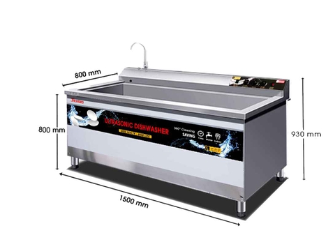 Máy rửa bát Công nghiệp Siêu Âm Texgio TGU 1500