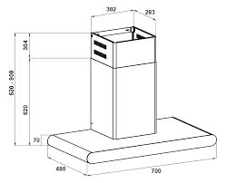 Máy hút mùi Chefs EH-R106E7D