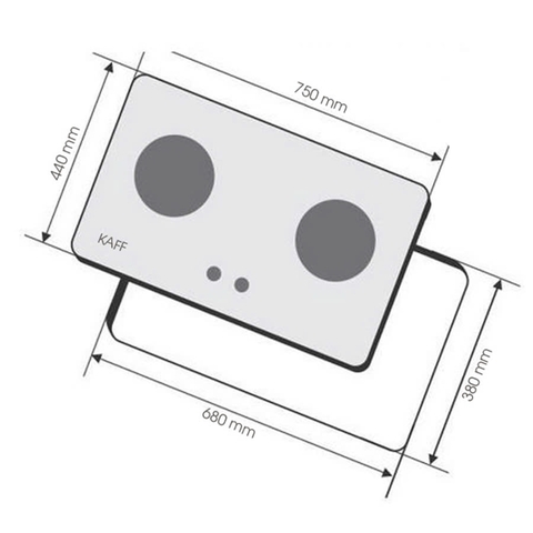BẾP GAS KAFF KF 212