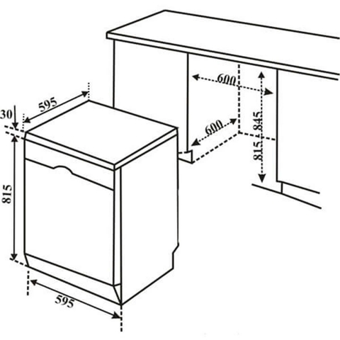 Máy Rửa Bát Độc Lập Bosch SMS6ZCI01P Serie 6 Sấy Zeolith