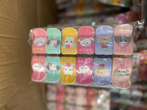 LỐ 12 KẸP CÀNG CUA 3 RĂNG HONEY