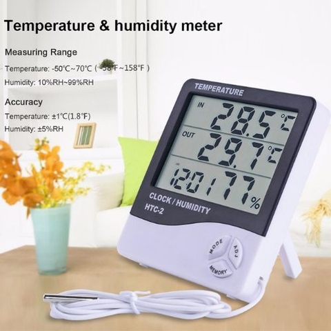 Máy đo nhiệt độ độ ẩm HTC-2