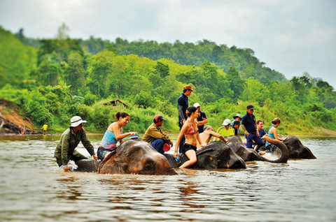 Luang Prabang and elephant village