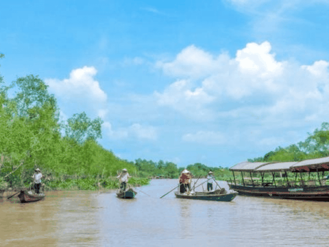 Mekong river Vietnam