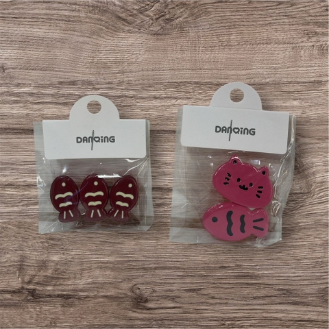 Set kẹp mỏ vịt mèo cá HN