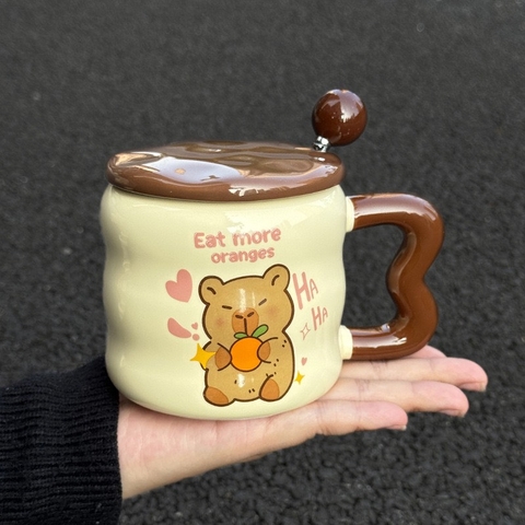 Ly cốc sứ Capybara XR