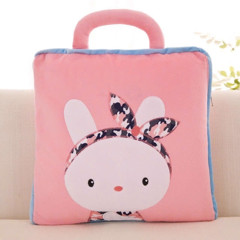 Mền thú bông gấp gọn