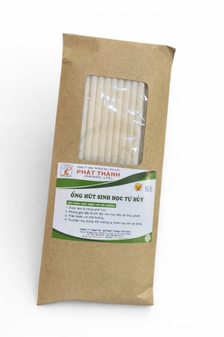 Ống hút sinh học tự huỷ