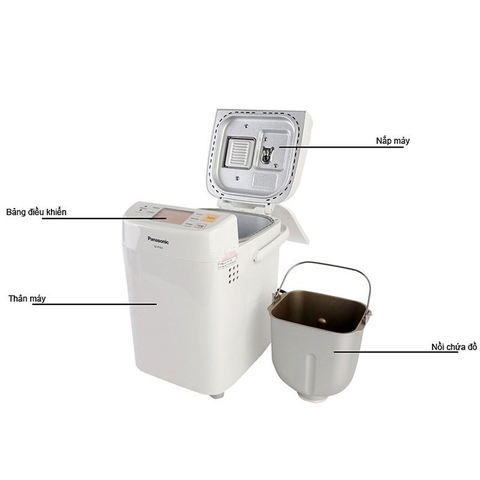 Máy làm bánh mì Panasonic SD-P104WRA