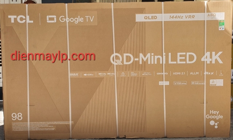 Google Tivi QD-Mini LED TCL 98 Inch 98C755