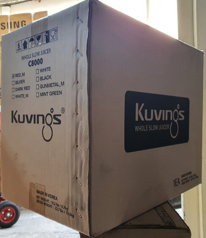 Máy ép trái cây tốc độ chậm Kuvings C8000 (đỏ)