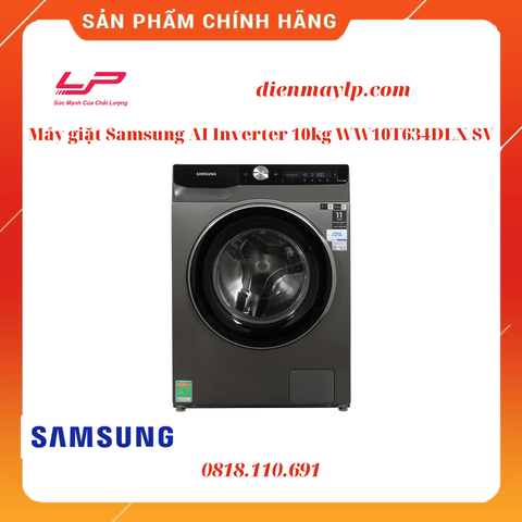 Máy giặt Samsung AI Inverter 10kg WW10T634DLX/SV