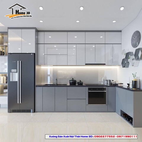 Công ty Home 3D – Chuyên cải tạo, thiết kế tủ bếp chống ẩm cao cấp tại Thái Nguyên