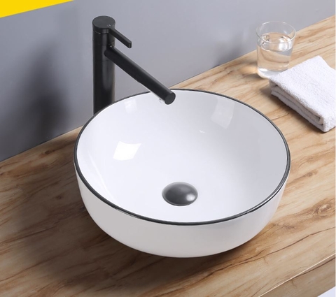 Chậu rửa mặt dương bàn (Lavabo) 6026
