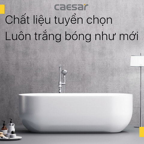 Bồn tắm dài Caesar AT0570/MT0570 (loại xây - có massage)