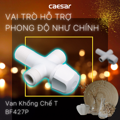 Van khống chế Caesar BF427 nhựa