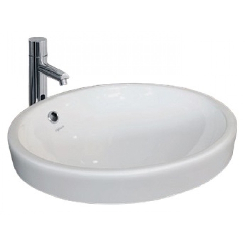 Lavabo chậu rửa mặt Viglacera CD6 bán âm