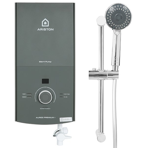 Máy tắm nước nóng điện Ariston Aures Premium+ 4.5P có bơm