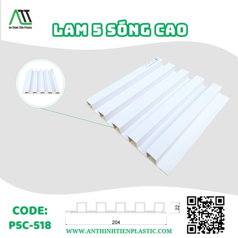 Lam 5 sóng cao (P5C - 518)