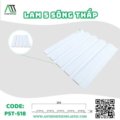 Lam 5 sóng thấp (P5T - 518)