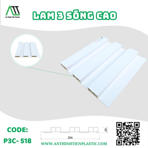 Lam 3 sóng cao (P3C - 518)