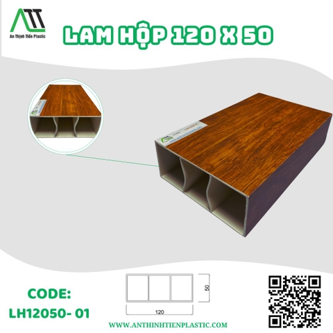 Lam hộp 120 x 50 (LH12050-01)