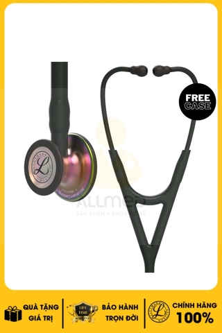 Ống Nghe Littmann Cardiology IV™ Black Rainbow 6165