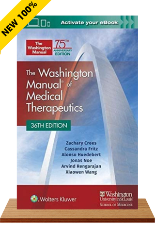 Sách ngoại văn The Washington Manual of Medical Therapeutics Paperback 36th Edition