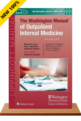 Sách ngoại văn The Washington Manual of Outpatient Internal Medicine 3rd Edition